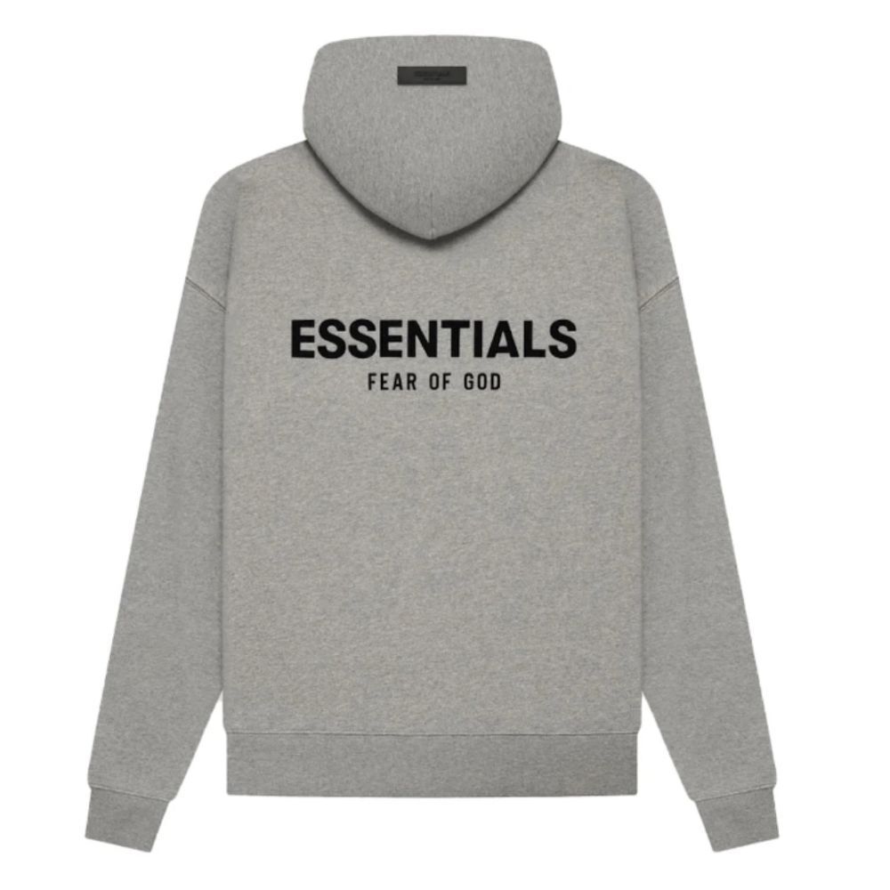 NWT Fear of God Essentials Dark Oatmeal Hoodies - Picture 2 of 10